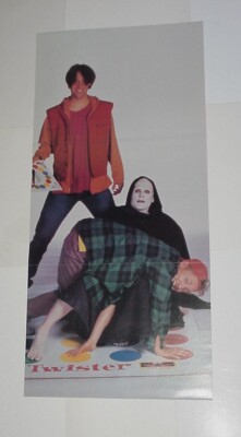 Bill and Ted's Poster vs Death! Bogus Journey Excellent Adventure Keanu Reeves 3