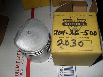 NOS clinton small engine PISTON 2030,204-26-500 antique clintON