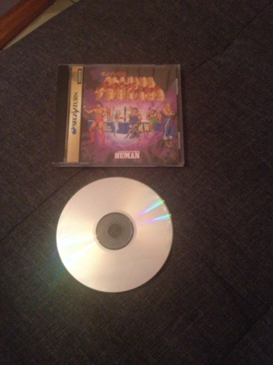 Blazing Tornado Sur Sega Saturn – Jeu D'occasion En Très Bon état, Complet
