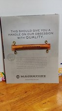 MAGNATONE GUITAR AMPLIFIERS PRINT AD 11 X 8.5  L2