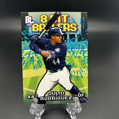 2023 Topps Big League 8 Bit Ballers Julio Rodriguez R36162