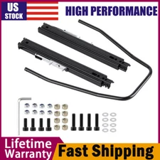 Racewill Black Seat Slider Seat Mounting Track Assembly Kit For NRG Sparco US