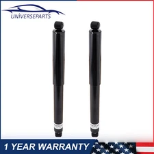 Pair Rear Shock Absorbers For Silverado Sierra Tahoe Suburban Yukon Escalade 4WD