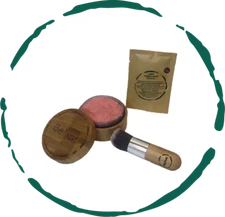 BeNat. Blush Loose Powder Set.