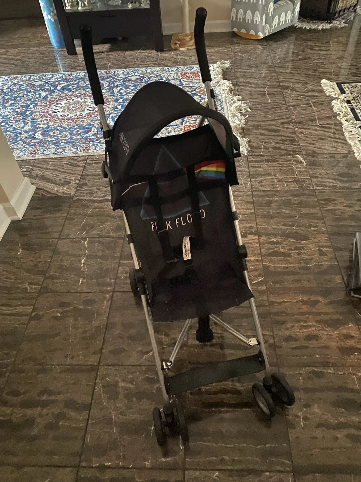 Pink Floyd dark Side Of The Moon Stroller For children. Beautiful Set