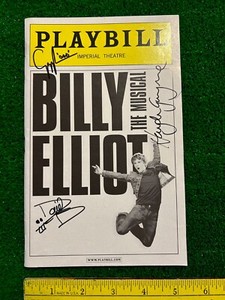 Billy Elliot the Musical Broadway Playbill Autographed 2009
