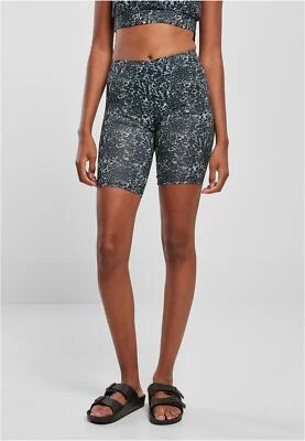 Urban Classics Ladies Tie Dye High Waist Cycle Shorts Batik Damen Radlerhose  - Bild 1 von 4
