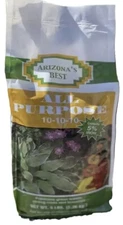 Arizona's Best Gro Well AZB10052 5 Lb All Purpose Plant Food Fertilizer 10-10-10