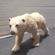 Polar Bear 2008 Safari Ltd. Miami, FL Educational Animal Figurine Pre-Owned