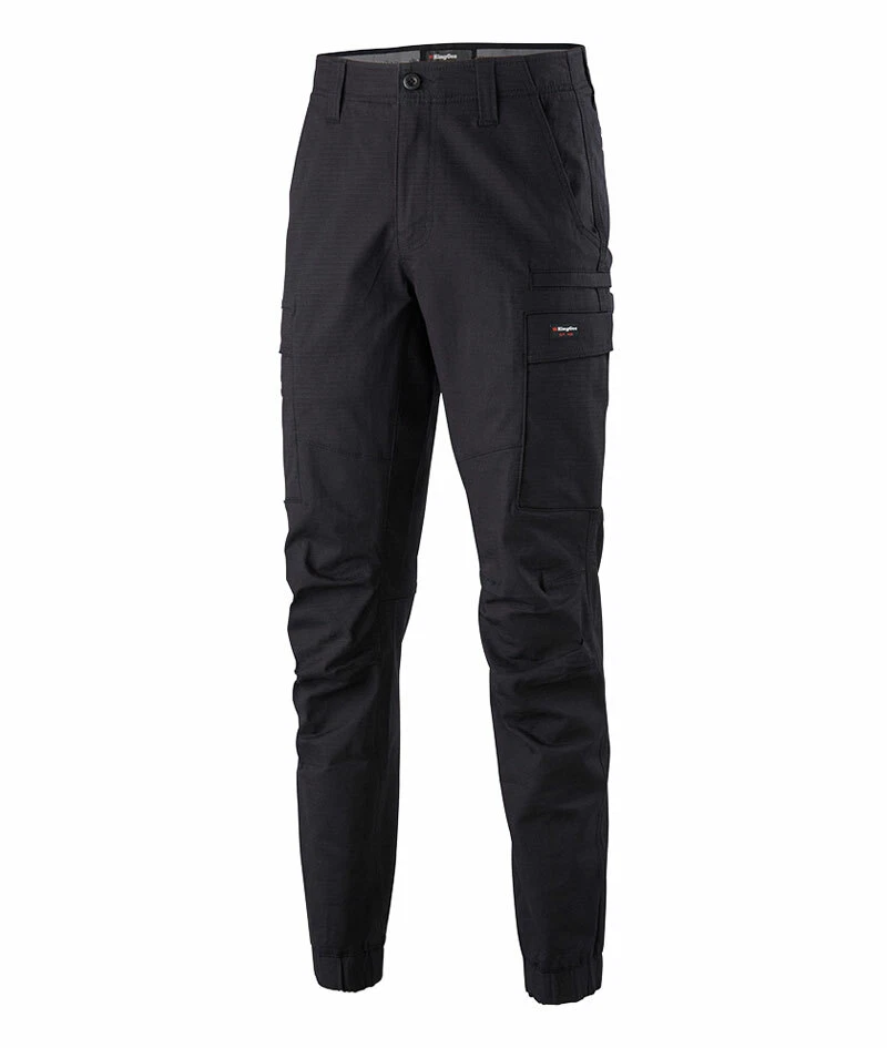 KingGee 2 Pack Workcool Pro Cuff Pant Comfort Pants Cargo Stretch Ripstop K13011