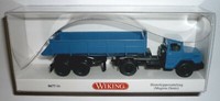Wiking 067706 Magirus Deutz Hauber Hinterkippersattelzug 1970-1974 Blau 1:87 H0