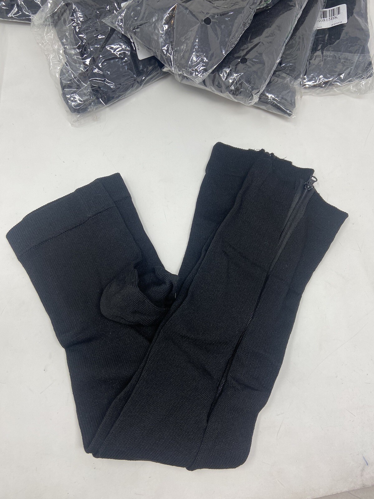 Zip Up Compression Socks Support Hose Unisex Edema Diabetic Lot Of 10 L