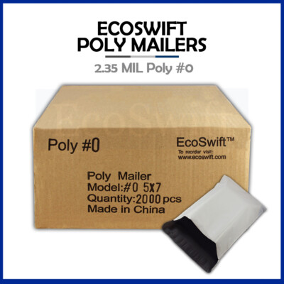 Buste Per E-commerce 25 Buste Di Spedizione Ecoswift 24x24 Pollici - Bianche, In Polietilene, 100% Riciclabili Forcella Beverly 250 - Foto 6