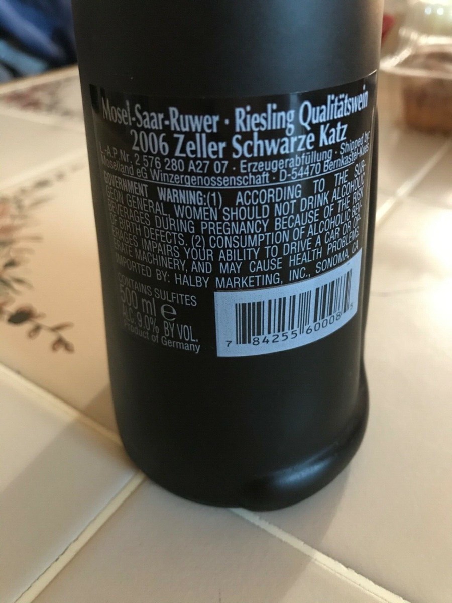 未開封！MOSEL SAAR RUWER 1973年1975年 未開封！MOSEL SAAR RUWER 1973年1975年 ワイン