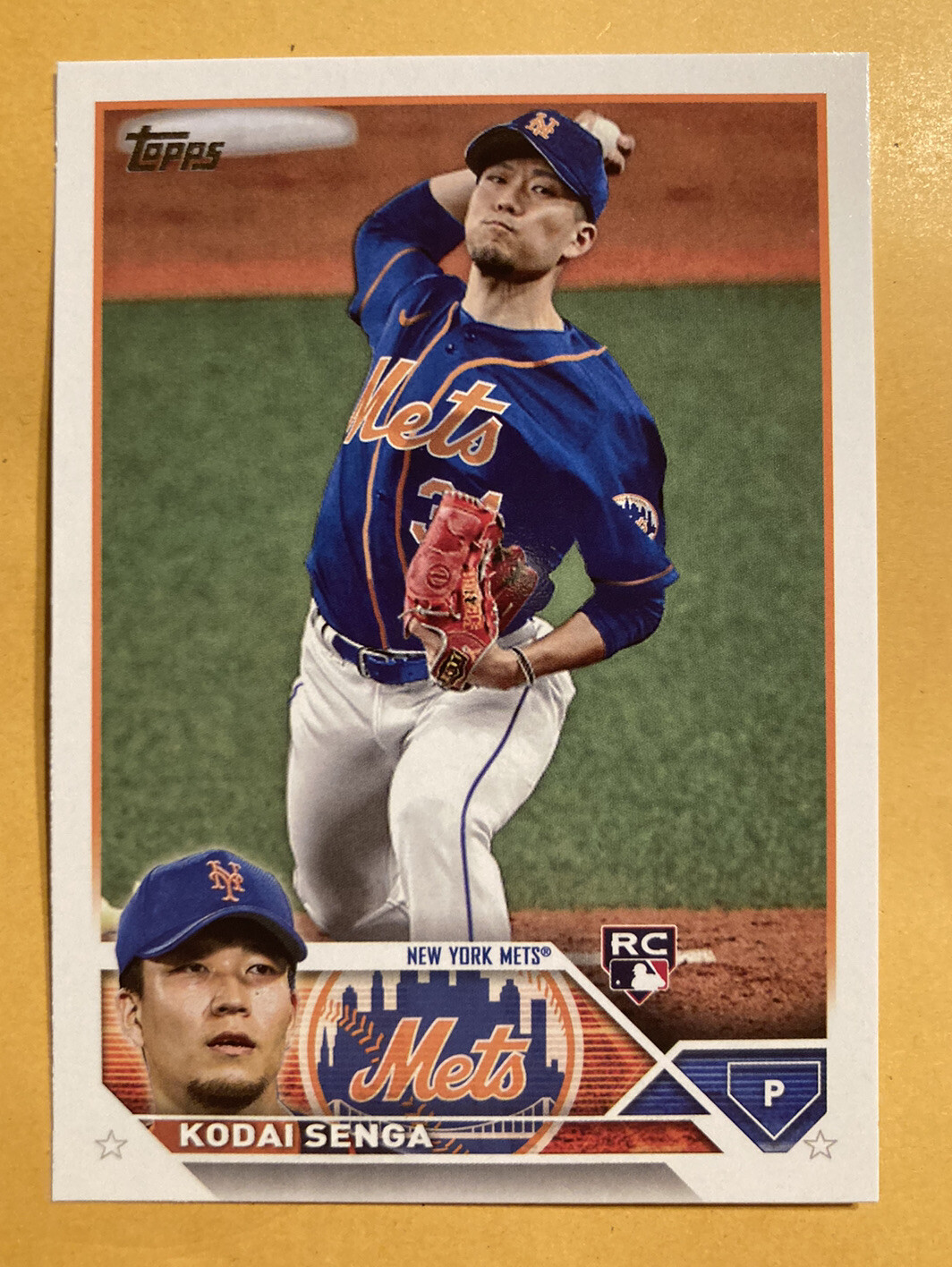 Kodai Senga RC 2023 Topps Series 2 #362 New York Mets Rookie