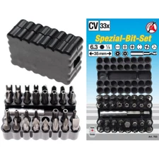 set 32 pcs inserts att.1/4c l.25 + portains. for screws sic. - Code bgs763 KRAFTMANN