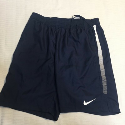 Nike Mens Dri-Fit Elastic Waist Activewear Navy Blue Athletic Shorts Size Medium | eBay
