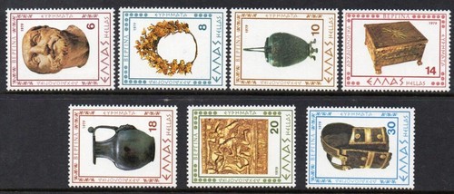 Archeological Findings of VERGINA MNH 1979, {Philip - Gold wreath, Urn & Quiver} - Picture 3 of 3