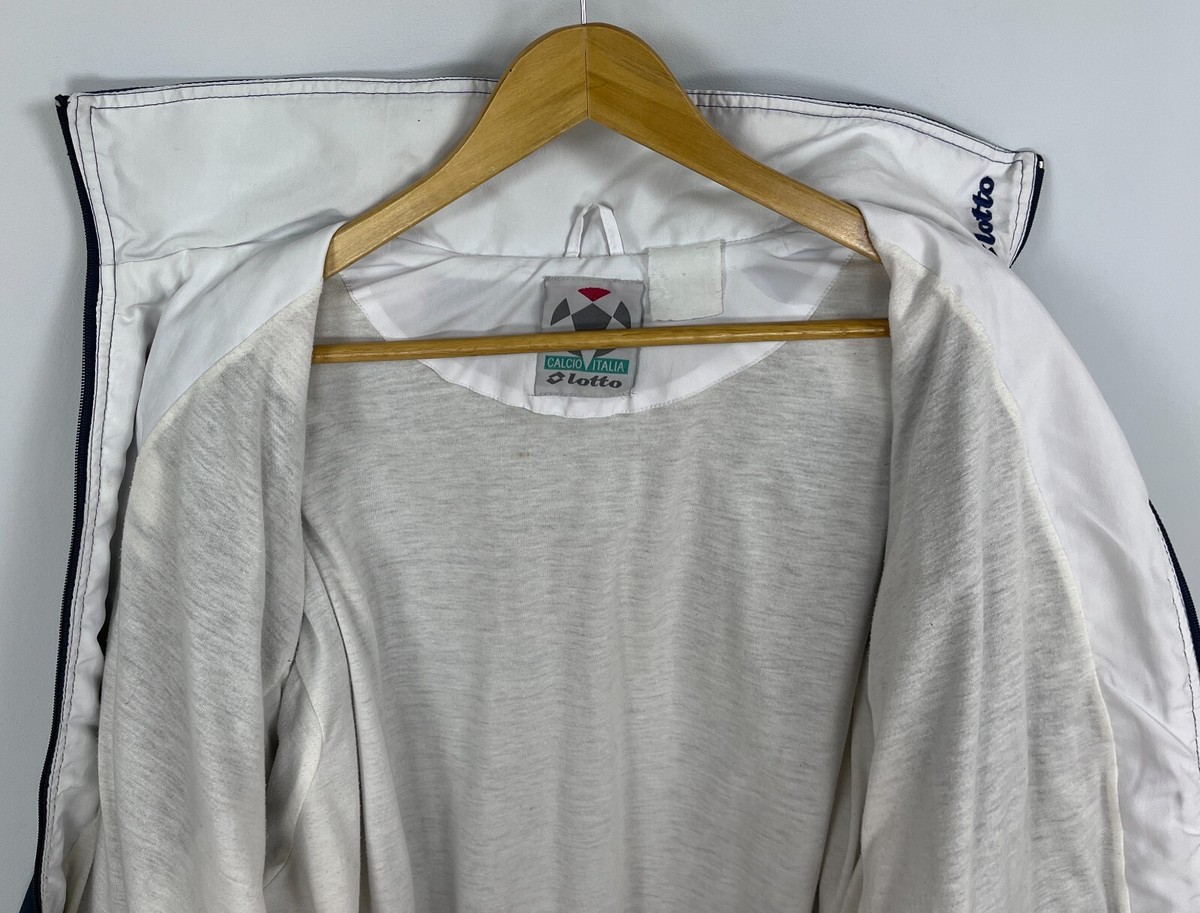 デッドストック！90's イタリア製 lotto CALCIO ITALIA Rare Vintage 90's LOTTO Calcio Italia Football Soccer Full
