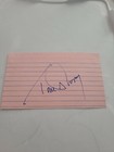 Tom Shopay New York Yankees Baltimore Orioles Signed Vintage Index Card — photo 1