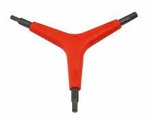 ABSOLUTE BICYCLE Y HEX WRENCH 4/5/6MM 138Y RED/BLACK.