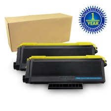 2 Pack TN-650 Black Toner Cartridge for Brother HL-5370DW MFC-8690DW DCP-8070DN