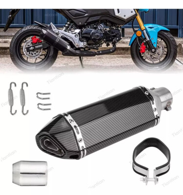 51mm Slip-On Exhaust Pipe Muffler For Yamaha Tenere 700 T7 T700 XTZ690 XTZ700