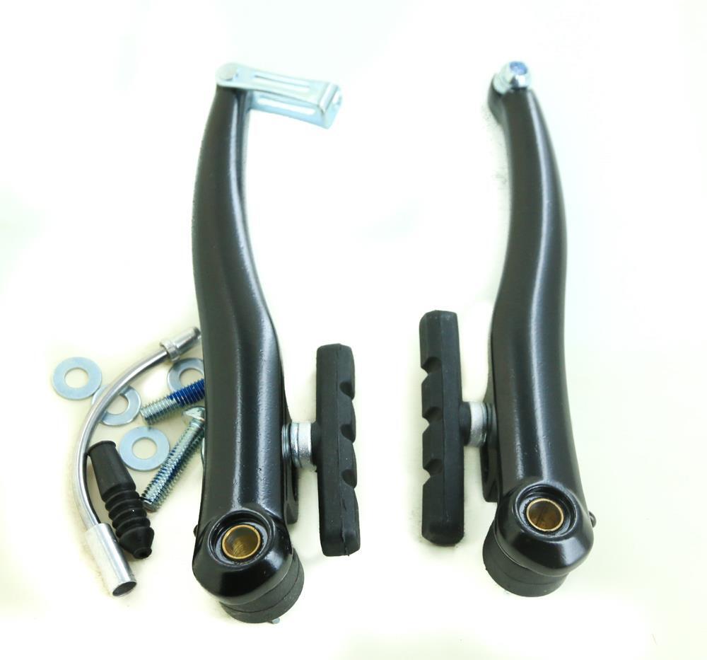 V-Brake OVERSIZED Direct / Linear Pull Bike Brake Rear Aluminum Black NEW