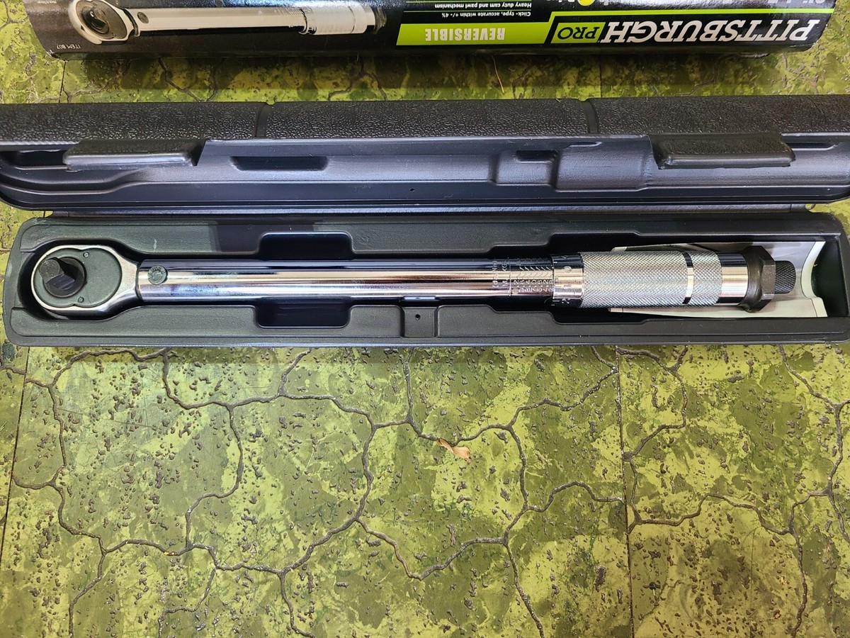 Pittsburgh Professional 3/8 inch Drive Click Stop Torque