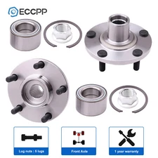2Pcs Wheel Hub & Bearing Kits Front For Nissan Maxima 2000-2008 Altima 2002-2006