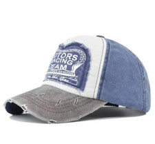 Motor Racing Team Vintage Style Baseball Hat Cap Distressed