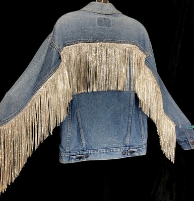 fringe trim jacket