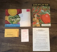 Stark Bro's Nursery 1940 Book Catalog Fruit Trees Shrubs Roses In Envelope