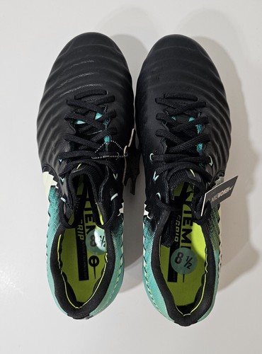 Scarpe da donna Nike Tiempo Legend 7 Elite FG nere acqua taglia 8,5 - Foto 5 di 8
