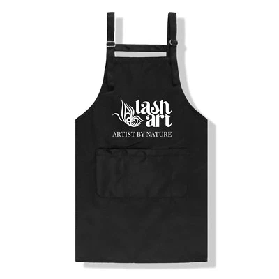LashArt ARTIST BY NATURE Strap Apron with Pocket Eyelash Extension Salon Apron