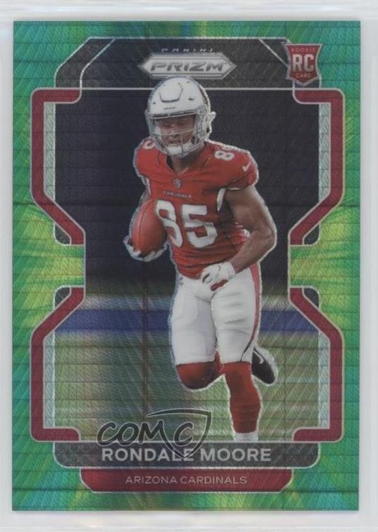 2021 Panini Prizm Rookie Hyper Prizm 169/175 Rondale Moore #347 0z3f