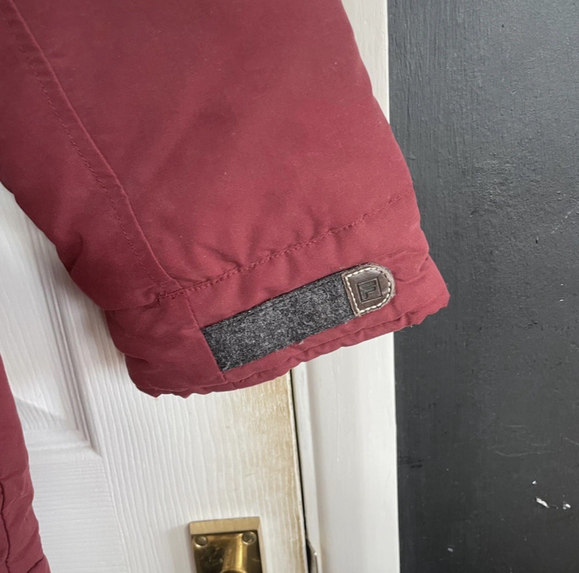 Fila red winter ski jacket medium - image 10