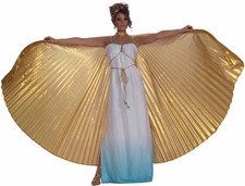 Theatrical Wings Long Fan Fancy Dress Halloween Adult Costume Accessory 2 COLORS