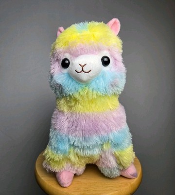 Amuse Rainbow Alpaca Cute Alpacasso Plush