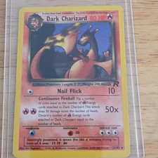 Pokémon Dark Charizard Team Rocket Rare Unlimited 21/82 80 HP English TCG