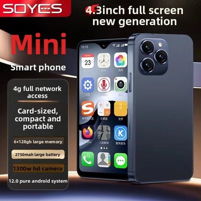 soyes F9 Max Mini Smartphone 4.3 Inch Dual SIM Camera Cell Phones Mobile Wifi