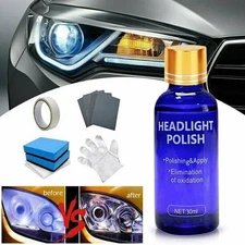 9H Repair Liquid Headlight Cover Len Restorer Polish Cleaner Car Accessories USA