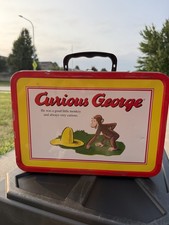 Curious George 9 x 13 Tin Lunchbox Briefcase ...