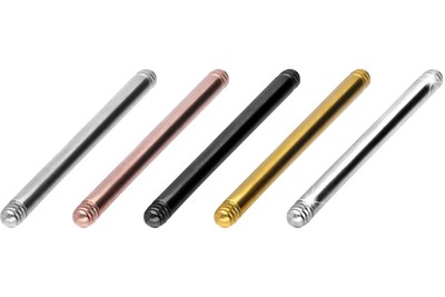 PIERCINGLINE Piercing Titan Barbell ohne Kugeln