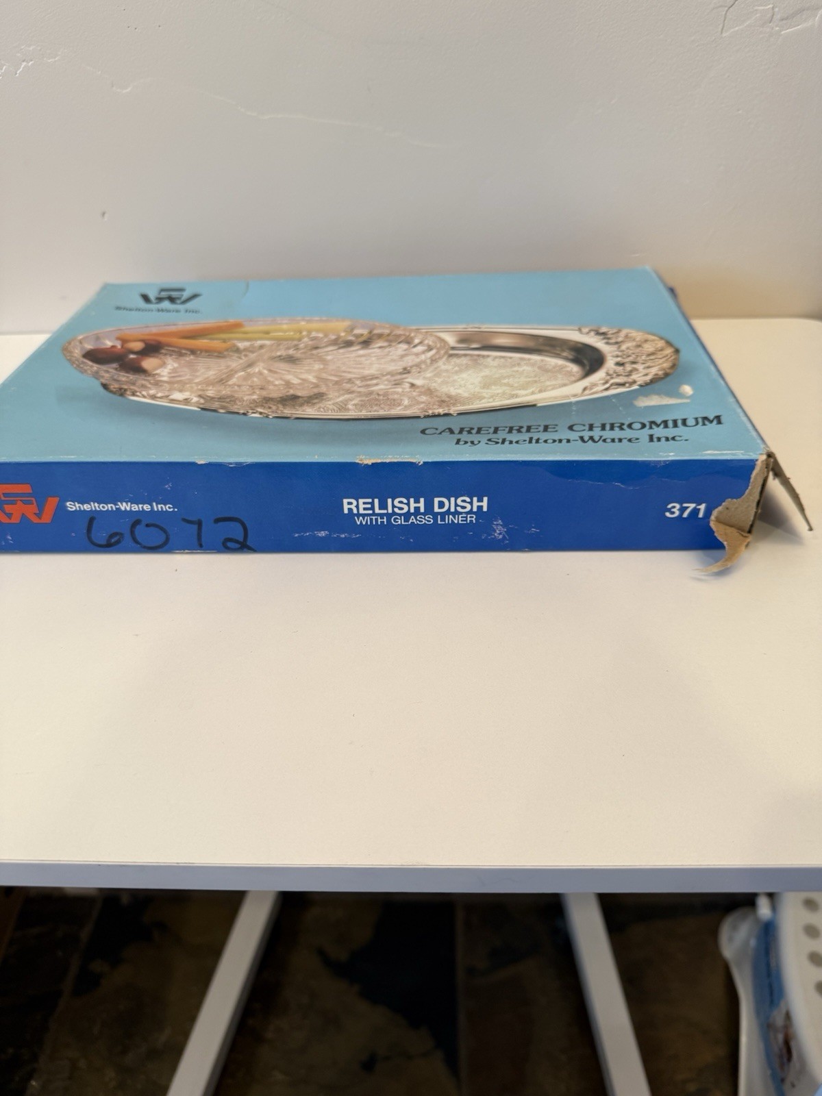 Vintage Relish Dish New In Box