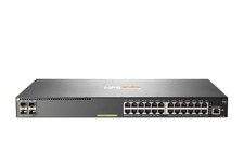 Image of HPE Aruba Networking 2930F 24G PoE+ 4SFP Switch