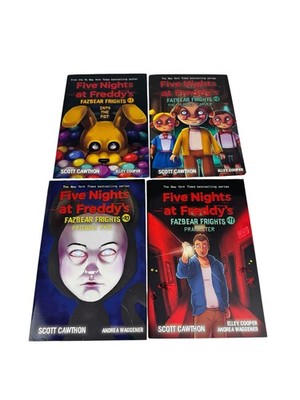 Five Nights at Freddy's Fazbear Frights Books 1, 9, 10, 11 Paperback Set Scott
