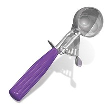 CRESTWARE D40 Disher,1 5/8 in Bowl W, 40 Scoop 45GH55