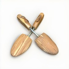 Vintage Shoe Keeper No 4 Mohawk Rochester NY Shoe Tree Co Split Toe Pair