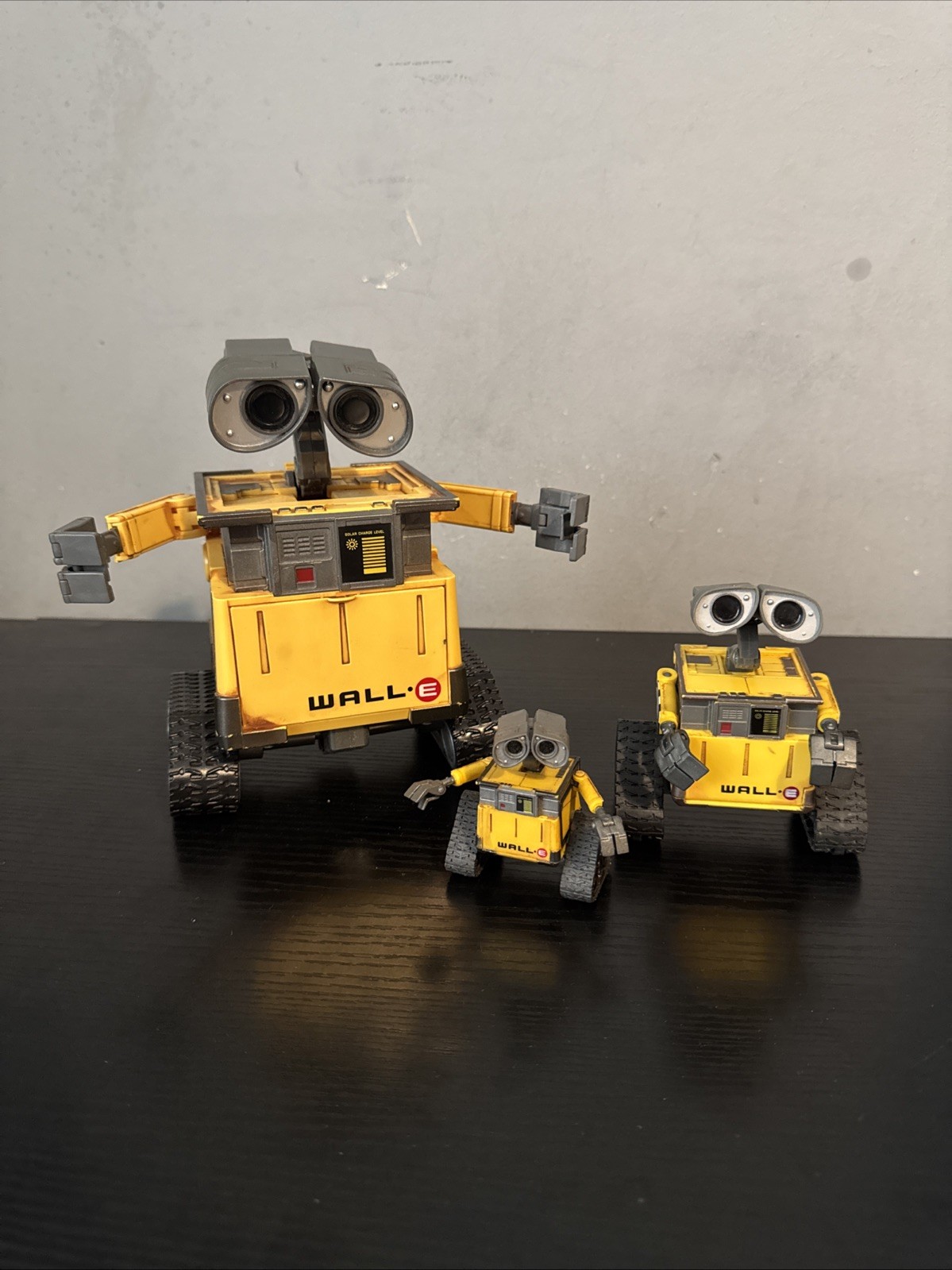 Disney Wall-E Pop Up Figure Thinkway Toys Rare Yellow Robot Bundle X3